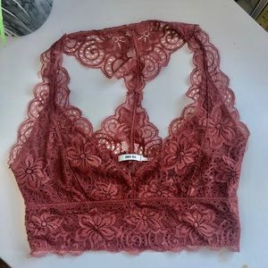 Burnt orange bralette